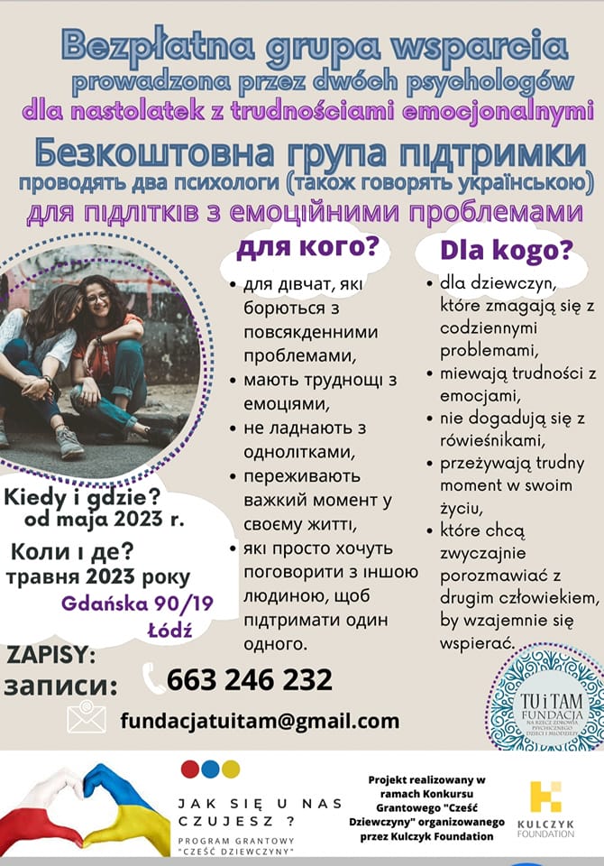 Plakat nastolatki