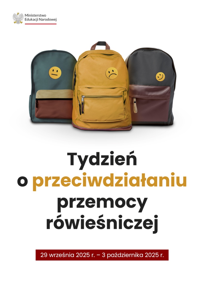 plakat tydzien o przeciwdzialaniu przemocy rowiesniczej